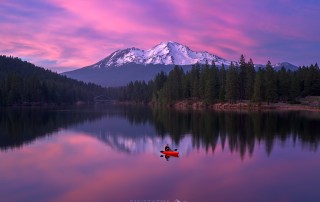 Lake Siskiyou Sunset by jesse Smith