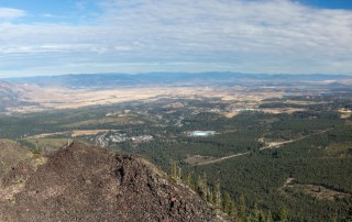 Shasta Valley from Black Butte by Tilman Giese